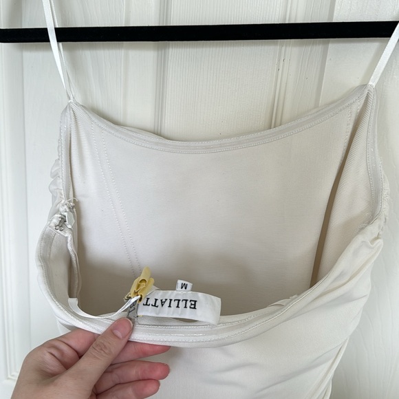 White Eliatt dress. Worn once - Picture 5 of 7